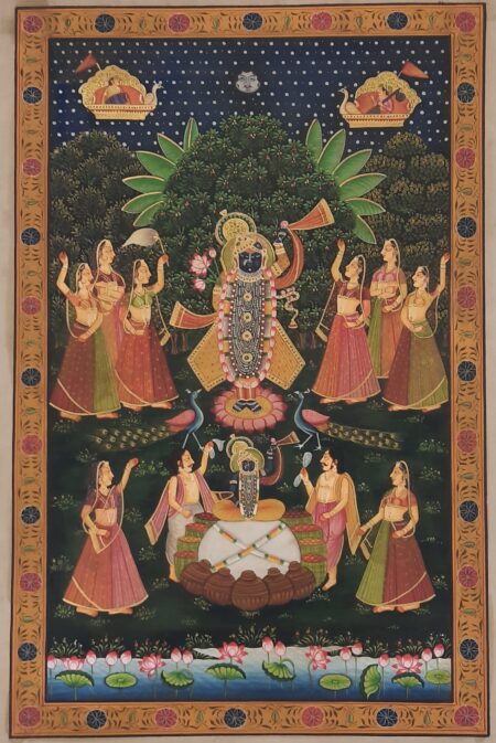 LORD SHRINATHJI ANTIQUE PICHWAI PAINTING