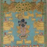SHRINATHJI WITH COWS PICHWAI PAINTING