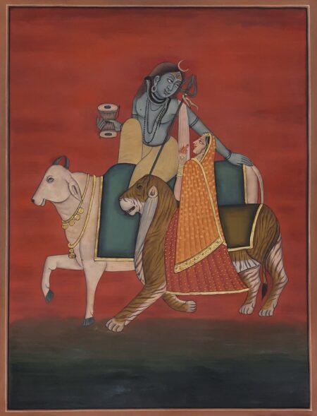 SHIV PARVATI JI PAINTING
