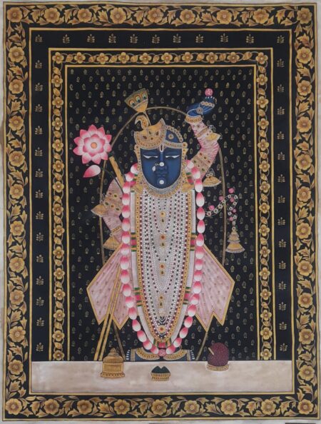 LORD SHRINATHJI ANTIQUE PICHWAI PAINTING