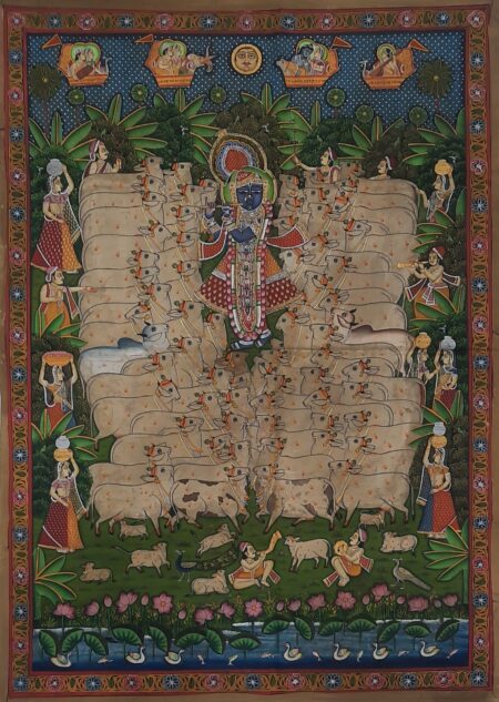 LORD SHRINATHJI ANTIQUE PICHWAI PAINTING