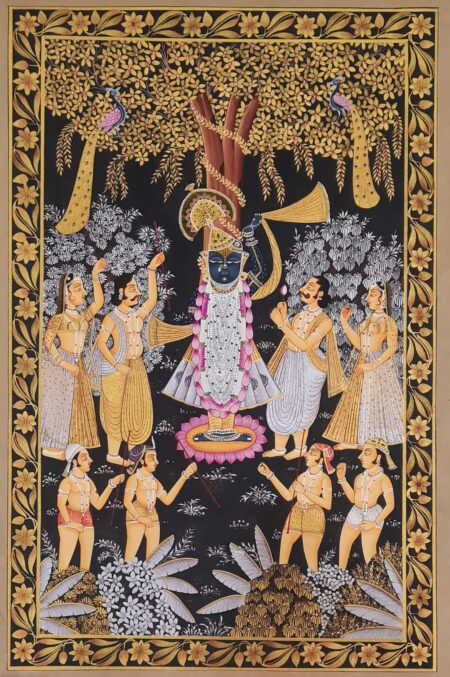 LORD SHRINATHJI ANTIQUE PICHWAI PAINTING