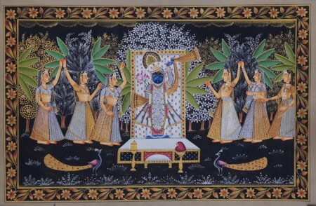 LORD SHRINATHJI ANTIQUE PICHWAI PAINTING