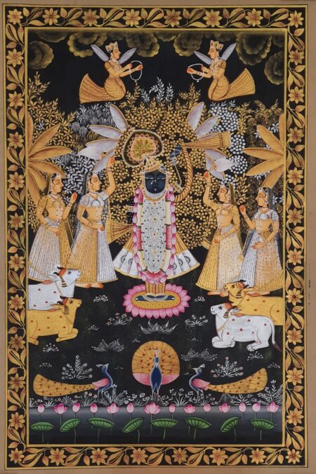LORD SHRINATHJI ANTIQUE PICHWAI PAINTING