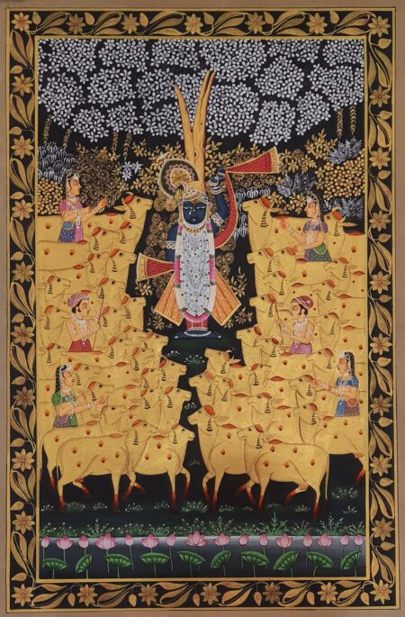 LORD SHRINATHJI ANTIQUE PICHWAI PAINTING