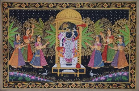 LORD SHRINATHJI ANTIQUE PICHWAI PAINTING