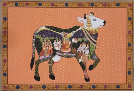KAMADHENU PICHWAI PAINTING