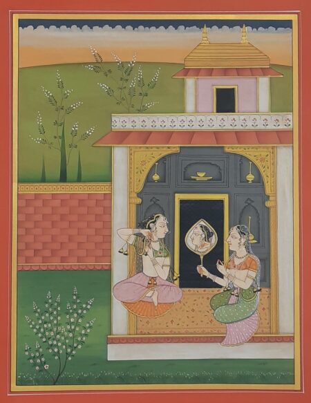 RAGINI MINIATURE PAINTING ON PAPER